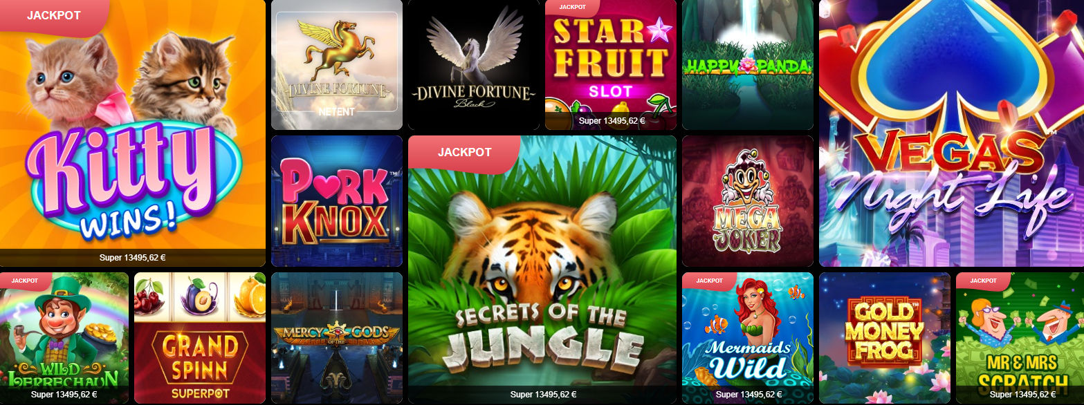 Jackpot Games GratoWin